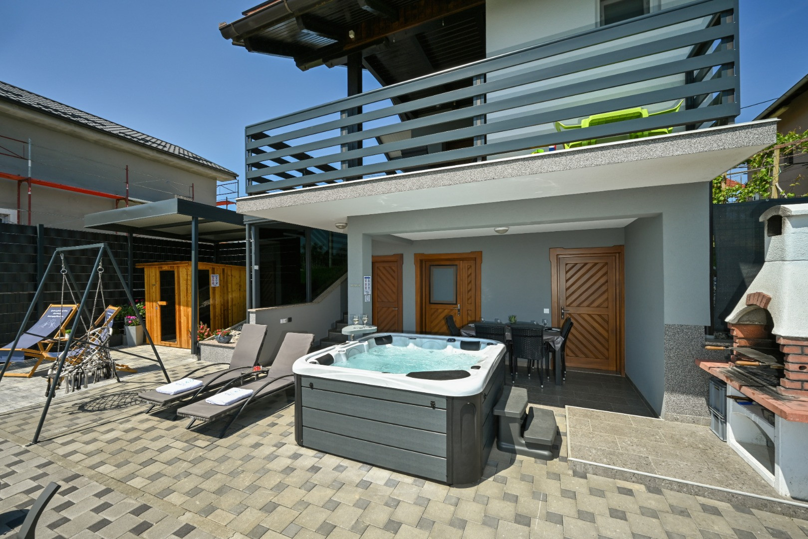 Holiday Home View & Wine - Enjoy in the View and Wine from the Jacuzzi, View & Wine with jacuzzi, Dubrovčan, Hrvatsko zagorje, Croatia Dubrovčan